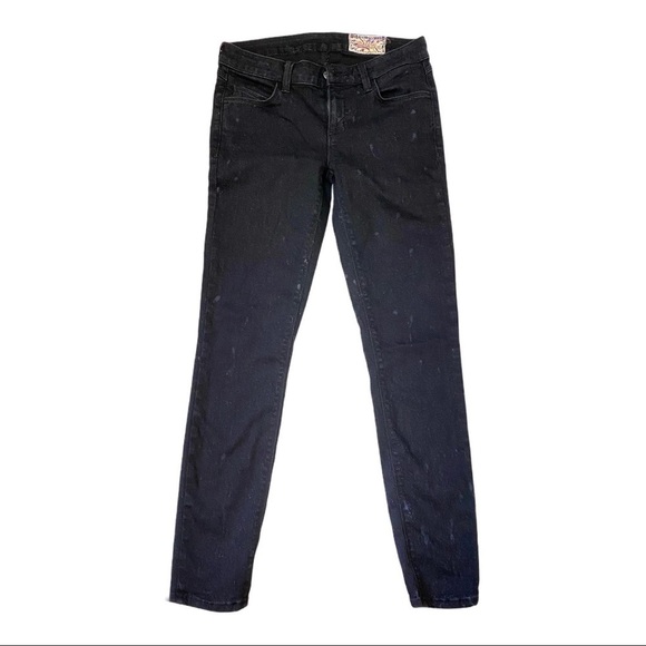 Siwy Denim - Siwy Black Skinny Jeans Paint Splatter Sz 26